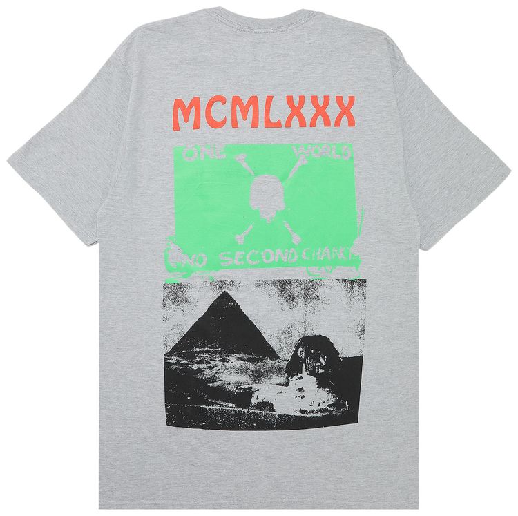 Stussy Believe Tee Grey Heather