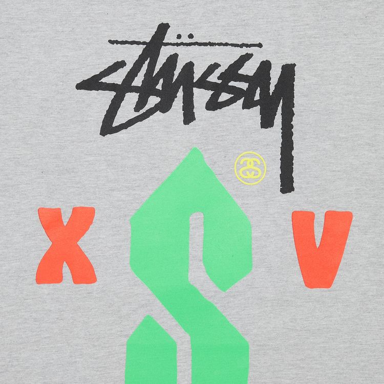 Stussy Believe Tee Grey Heather