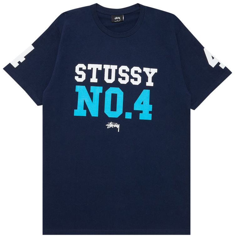 Stussy Athletic No 4 Tee Navy