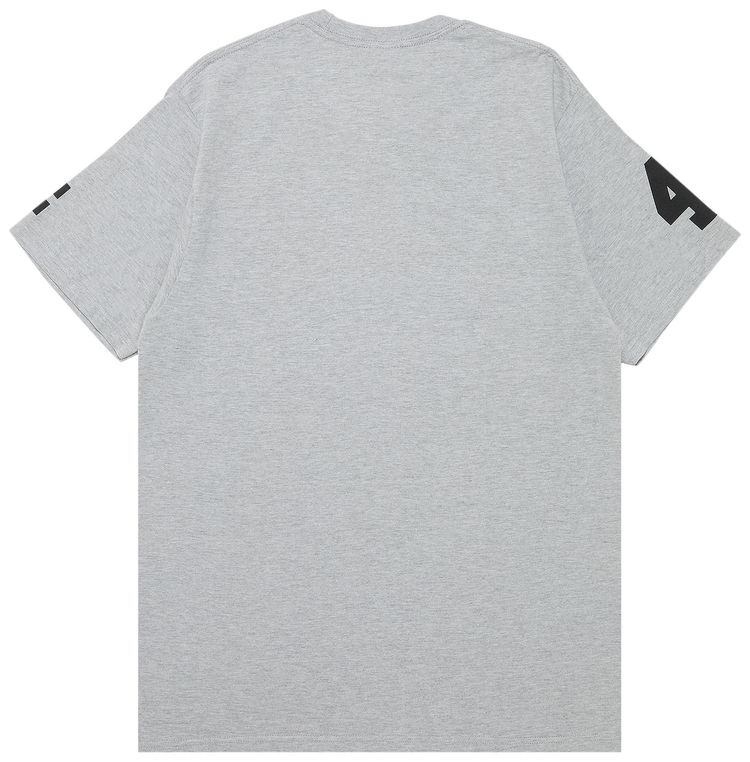 Stussy Athletic No 4 Tee Grey Heather