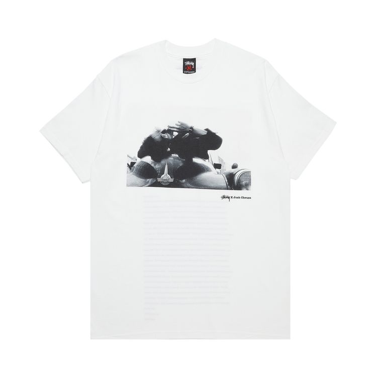 Stussy Gear x Josh Cheuse Polaroid Tee White