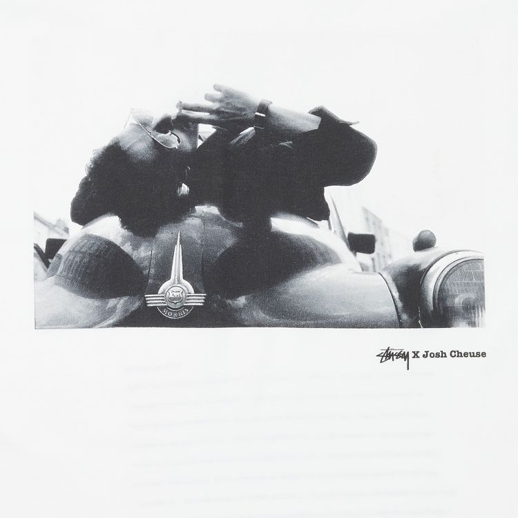 Stussy Gear x Josh Cheuse Polaroid Tee White