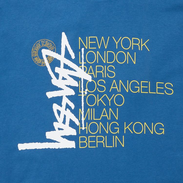 Stussy Buana Stack Tee Blue