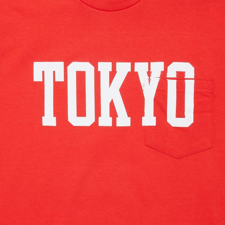 Stussy Tokyo IST Pocket Tee Red