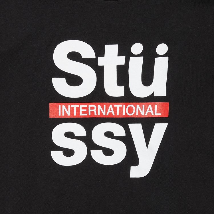 Stussy International Block Tee Black