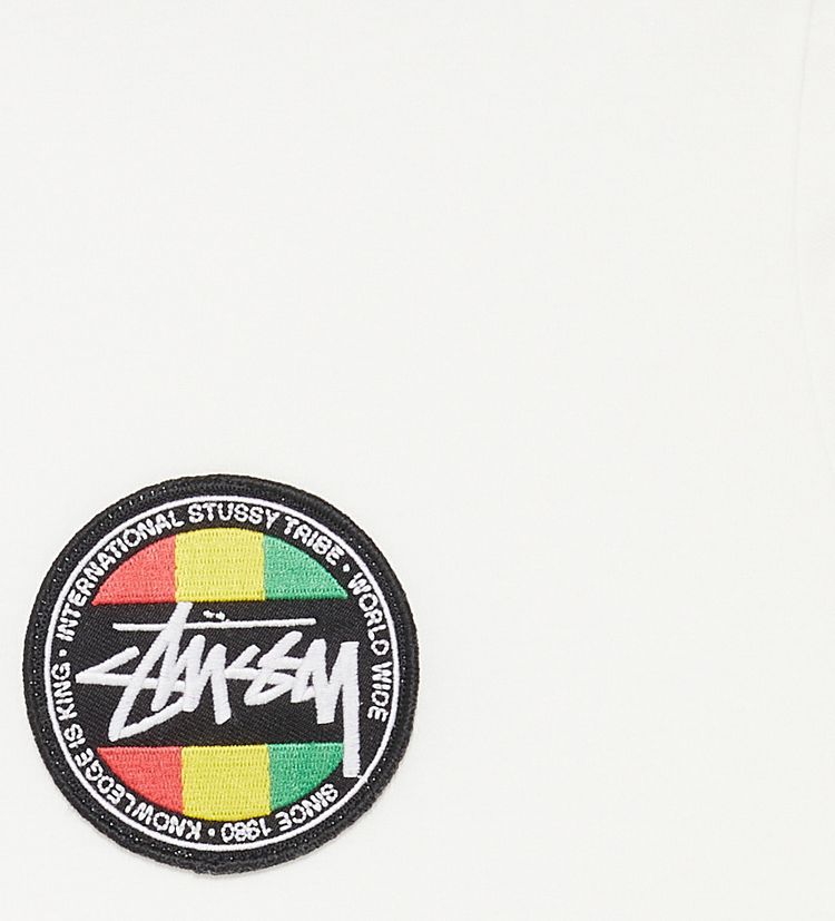 Stussy Reggae Dot Pigment Dyed Tee Natural