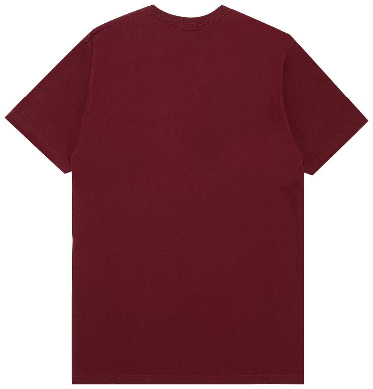 Stussy Paisley Stock Tee Wine