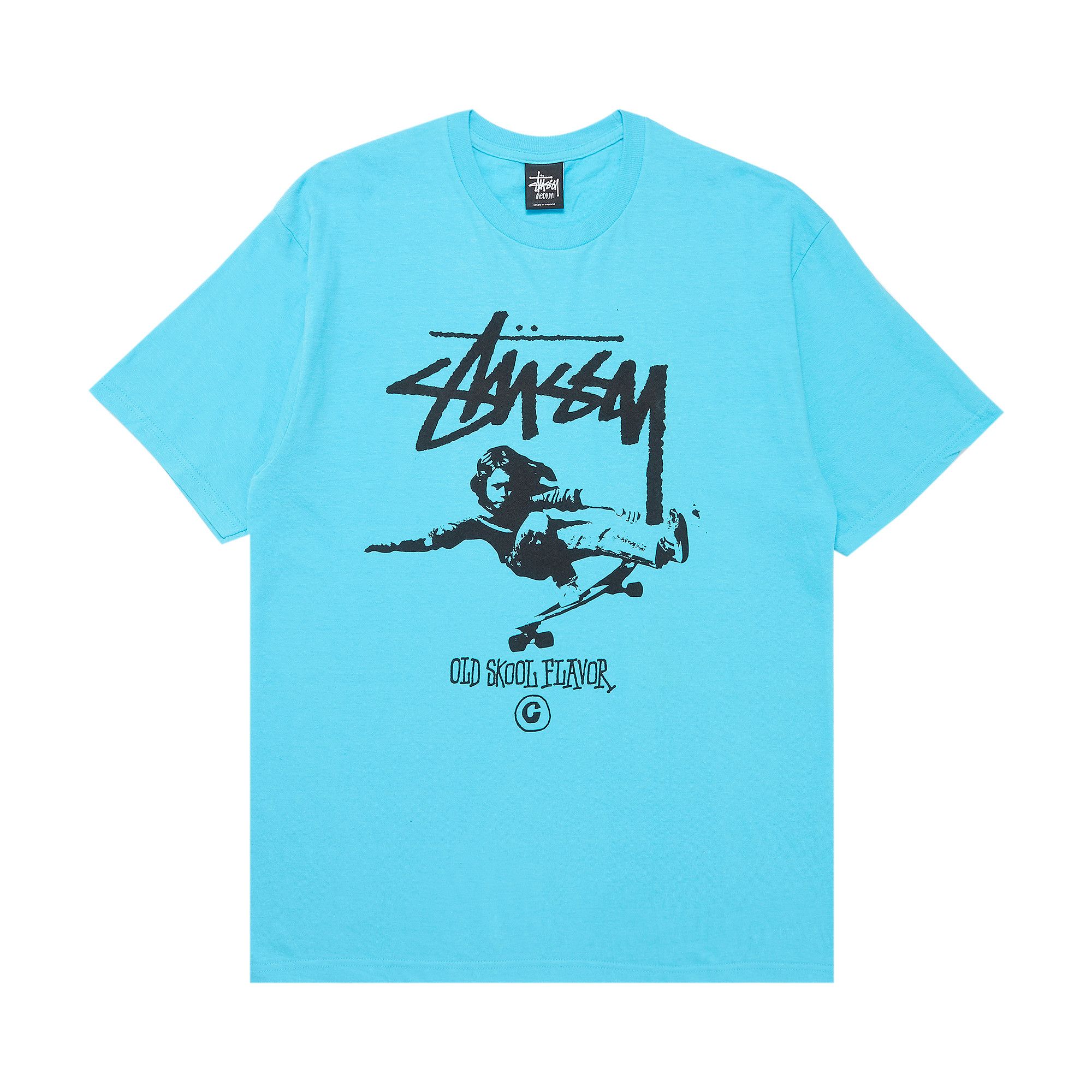 Buy Stussy Stock Skater Tee 'Blue' - 1902789 BLUE | GOAT