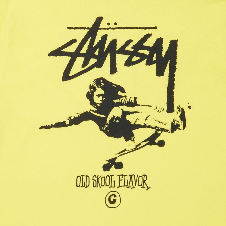 Stussy Stock Skater Tee Yellow