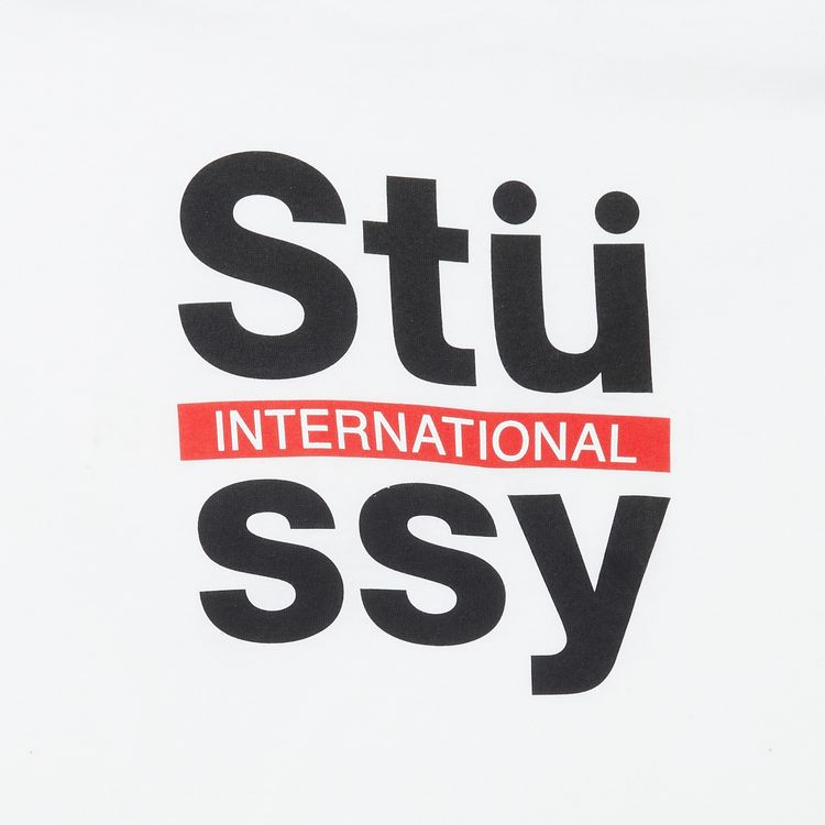 Stussy International Block Tee White