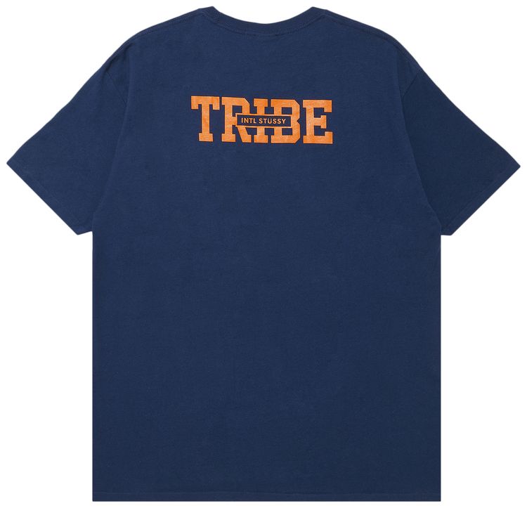 Stussy Athletic Tribe Tee Indigo