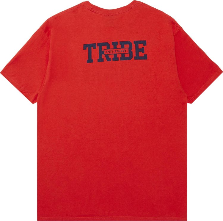 Stussy Athletic Tribe Tee Red