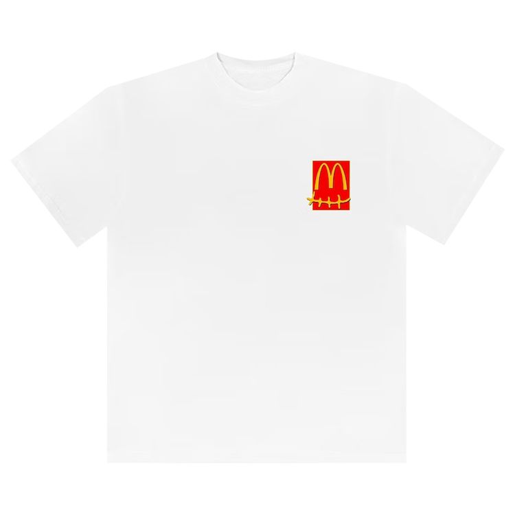 Cactus Jack by Travis Scott x McDonalds Action Figure Series T Shirt White