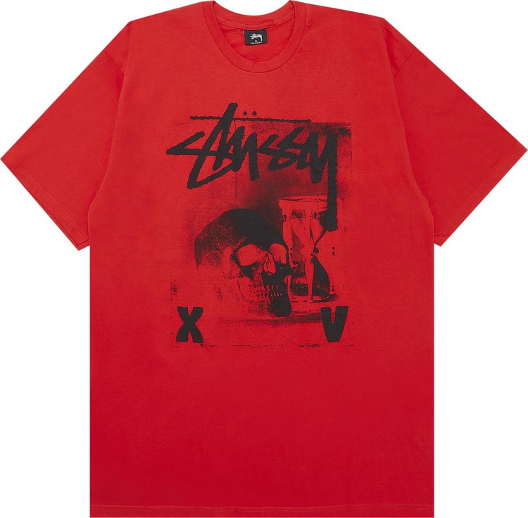 Buy Stussy Gear Increase The Peace Monogram Circle Tee 'Red' - 0535  100000103ITPM RED