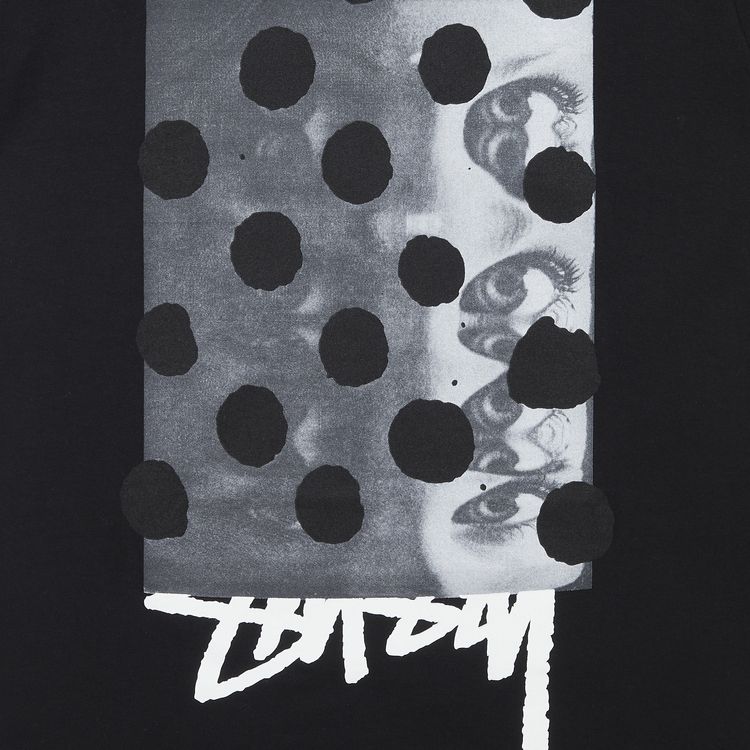 Stussy Eye Dots Tee Black