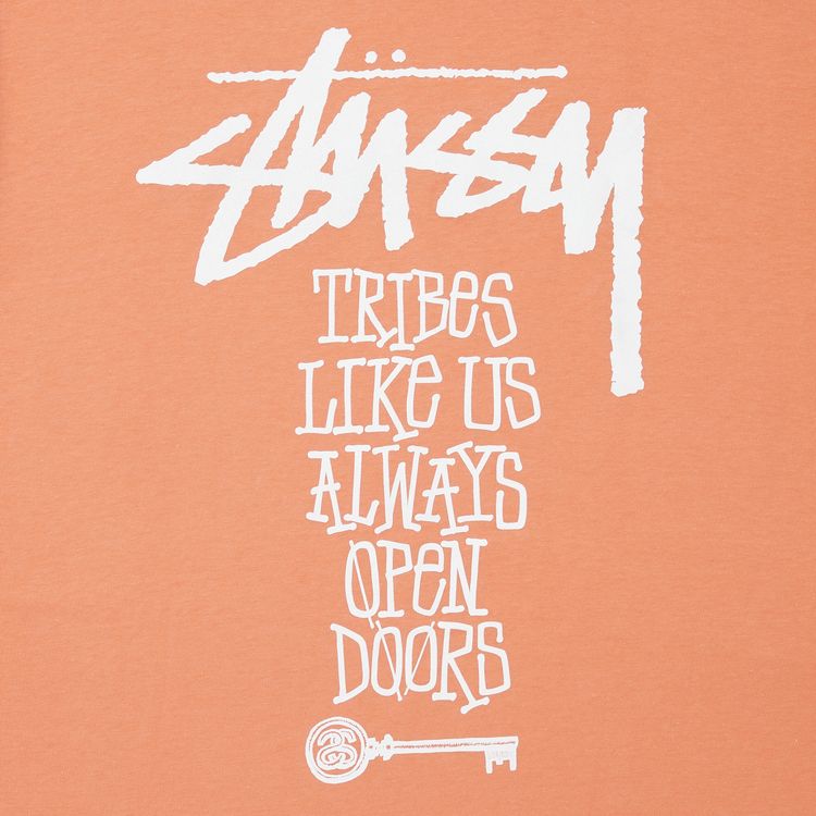 Stussy Tribes Like Us Tee Pale Red