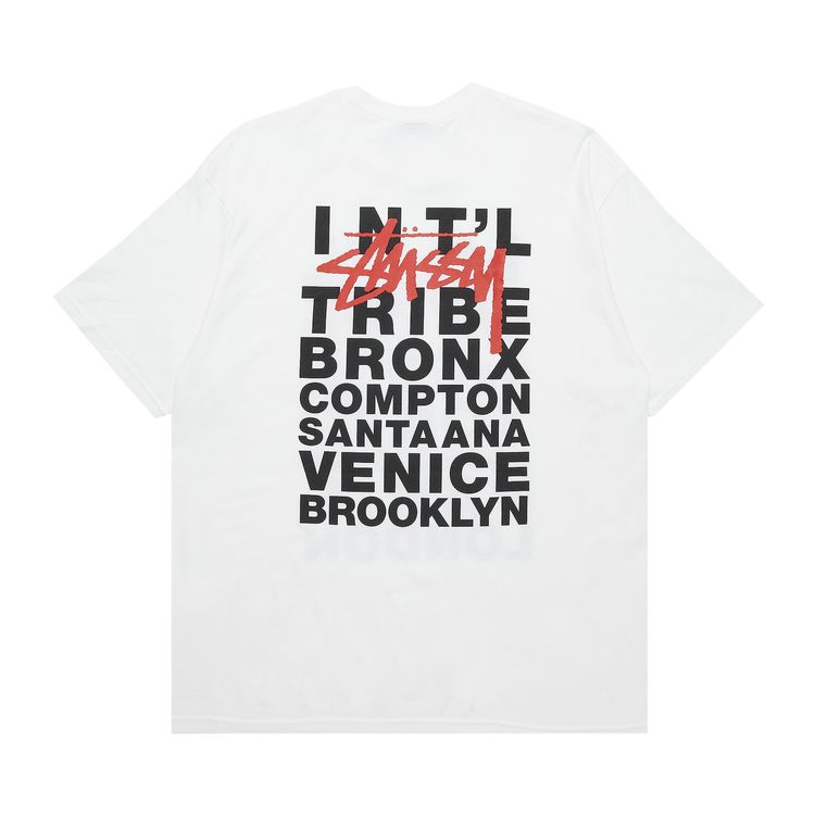 Stussy City Block Tee White