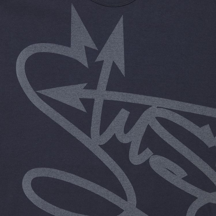 Stussy Gear Reflective Arrow Long Sleeve Navy