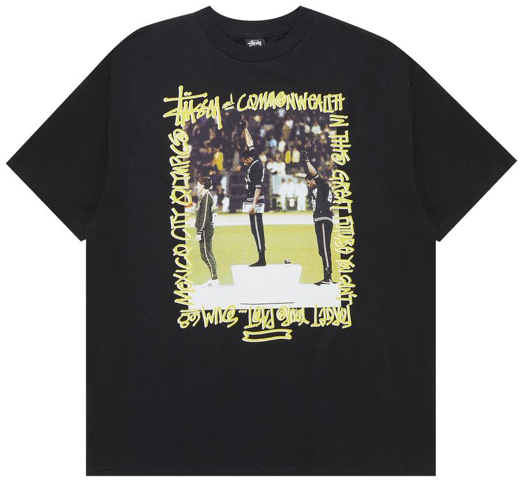 Stussy Gear 89 Mexico City Olympics Tee Black