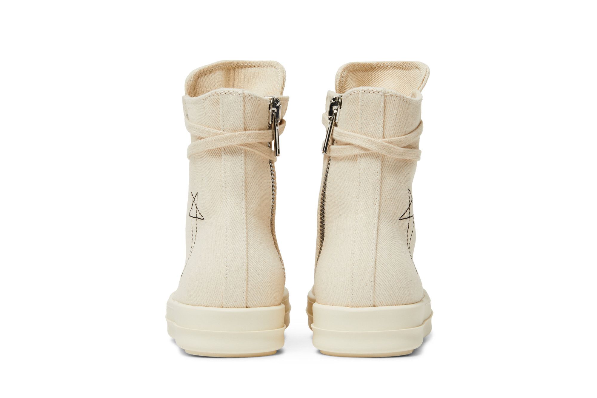 Buy Rick Owens Wmns DRKSHDW Fogachine Pentagram Embroidery