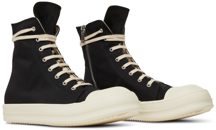 Rick Owens DRKSHDW Fogachine Cotton Nylon High Black Milk