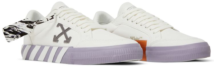 Off White Vulc Sneaker White Lavender