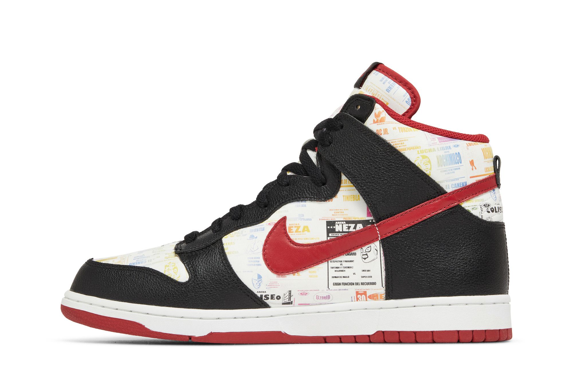 Size 10.5 Dunk High Premium Lucha Libre