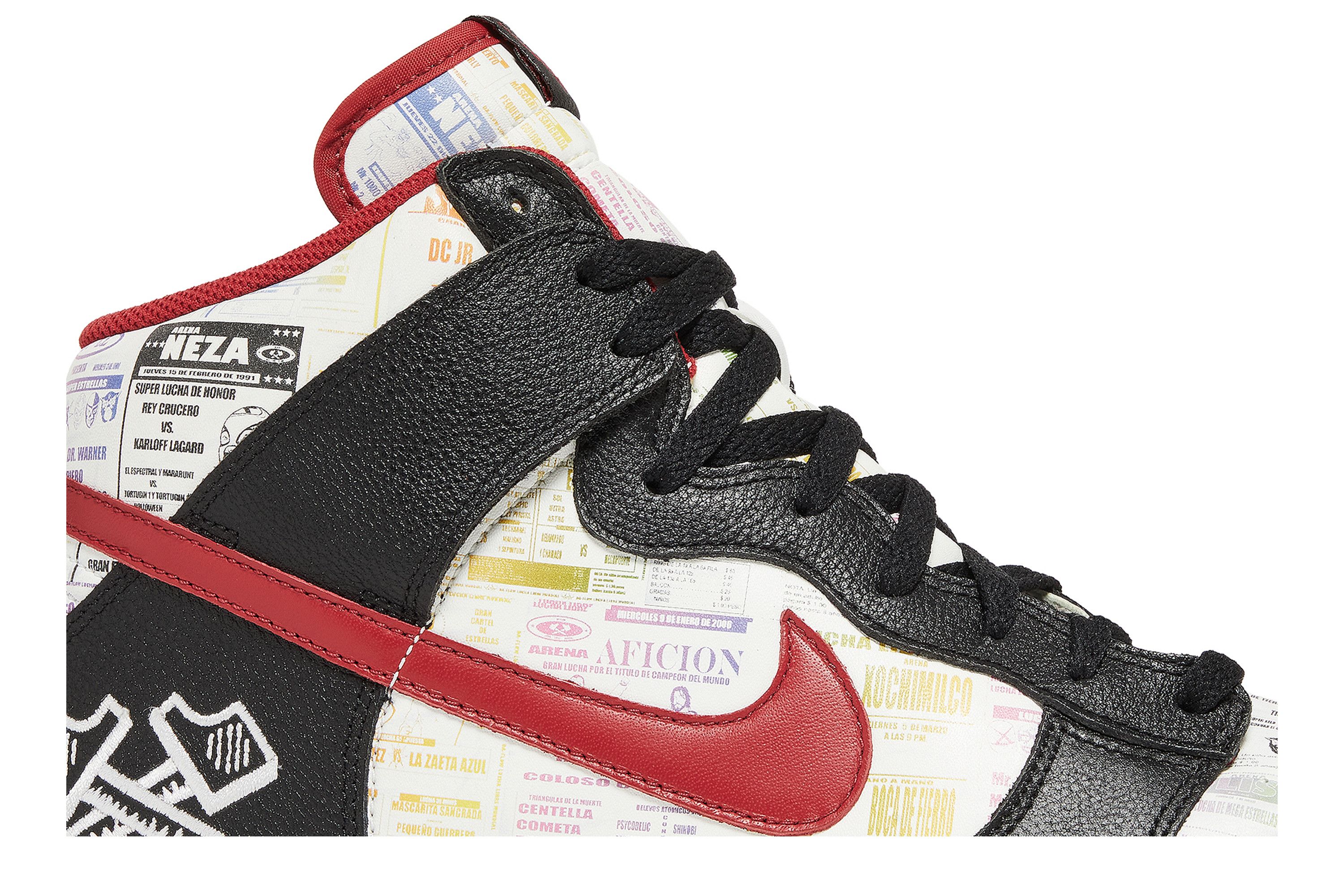 Size 10.5 Dunk High Premium 'Lucha Libre'