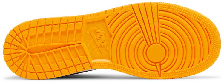 Air Jordan 1 Mid GS Reverse Yellow Toe