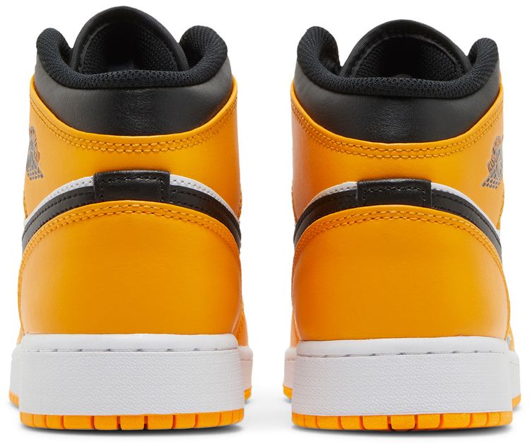Air Jordan 1 Mid GS Reverse Yellow Toe