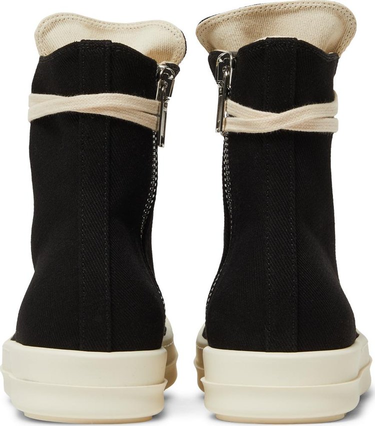 Rick Owens Wmns DRKSHDW Strobe Cotton Denim High Black Milk