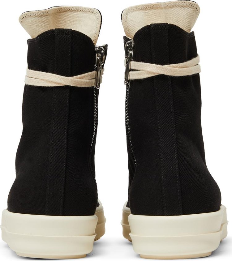 Rick Owens DRKSHDW Strobe Cotton Denim High Black Milk