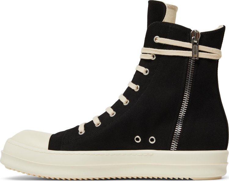 Rick Owens DRKSHDW Strobe Cotton Denim High Black Milk