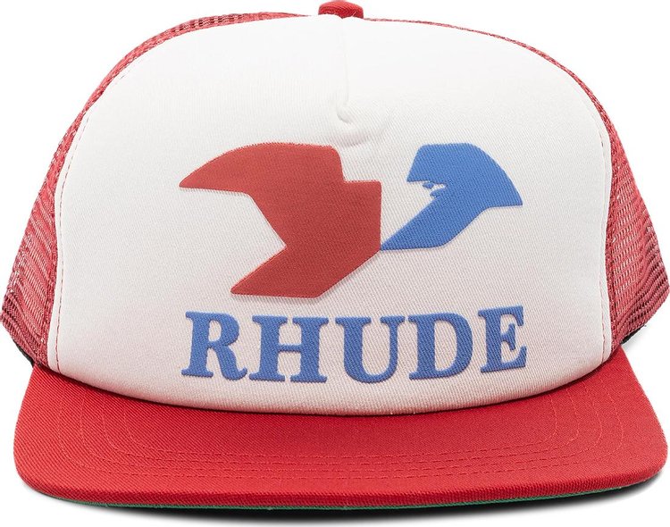 Rhude Of America Hat 'Red/Off White'