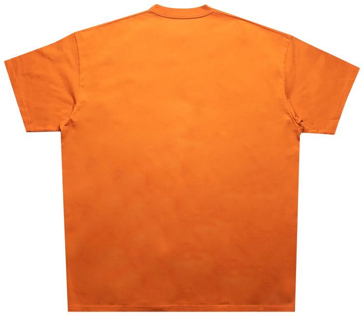Martine Rose Bunny Oversized T Shirt Orange