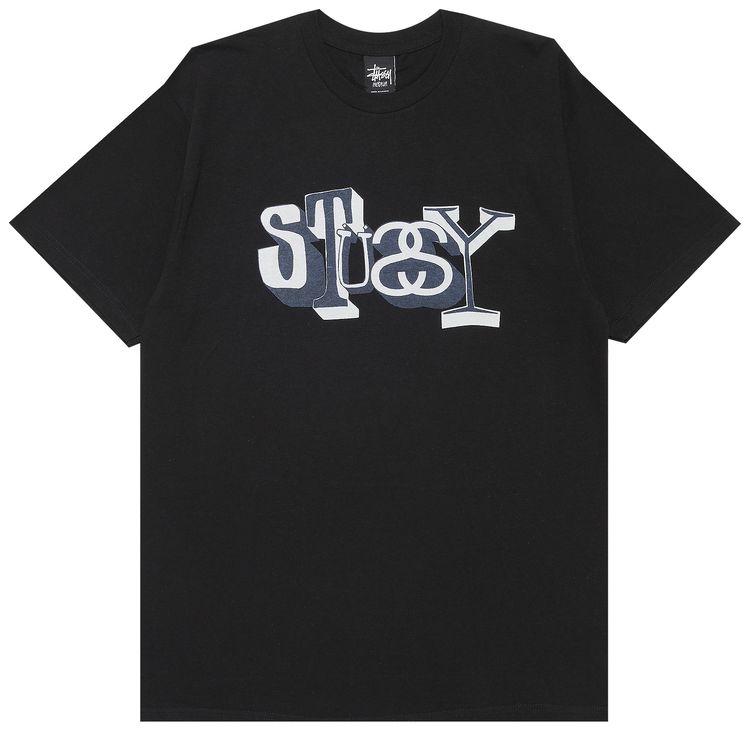 Stussy SS Stock Tee Black