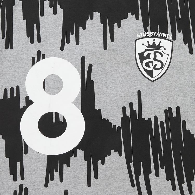 Stussy 8 Noise Tee Grey Heather