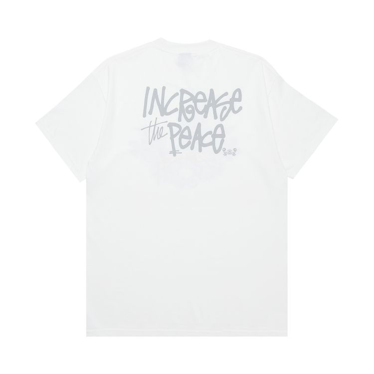 Stussy Increase The Peace Hands Tee White