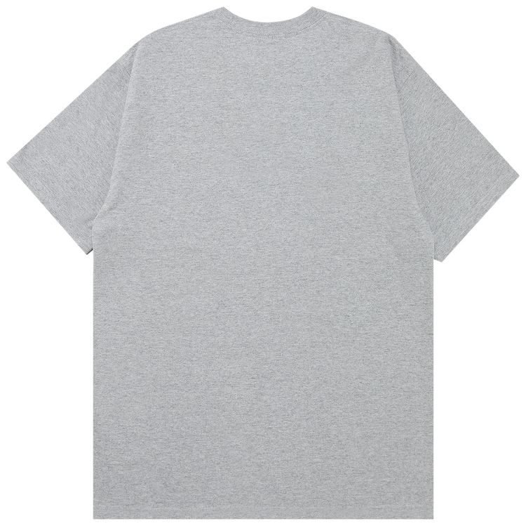 Stussy Pop Lion Tee Grey Heather