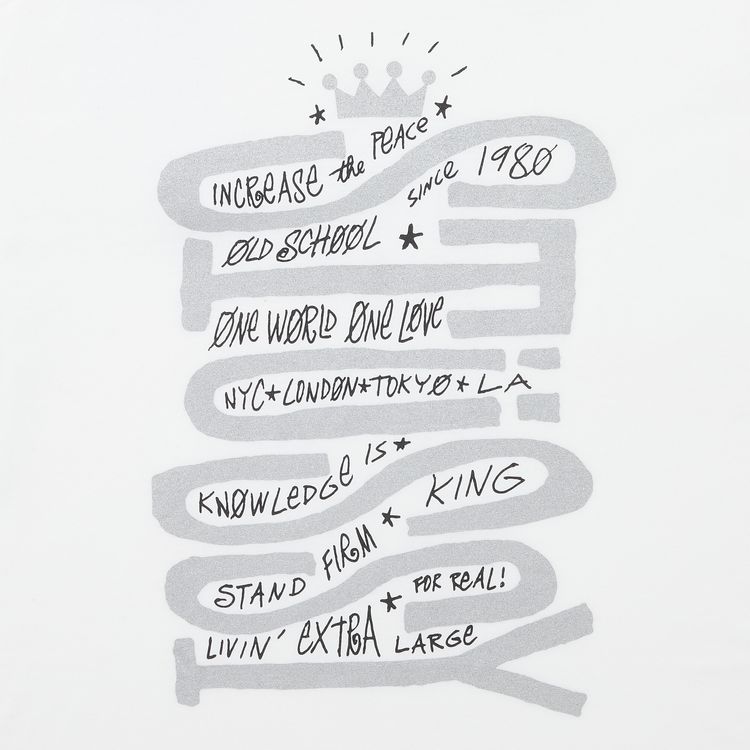 Stussy Sideways Tee White