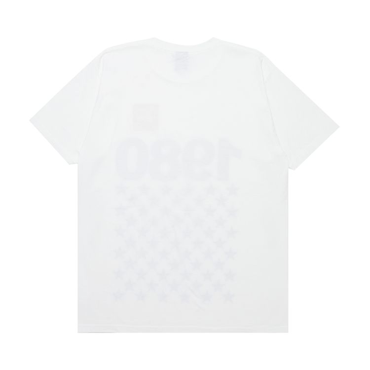 Stussy 1980 Stars Tee White