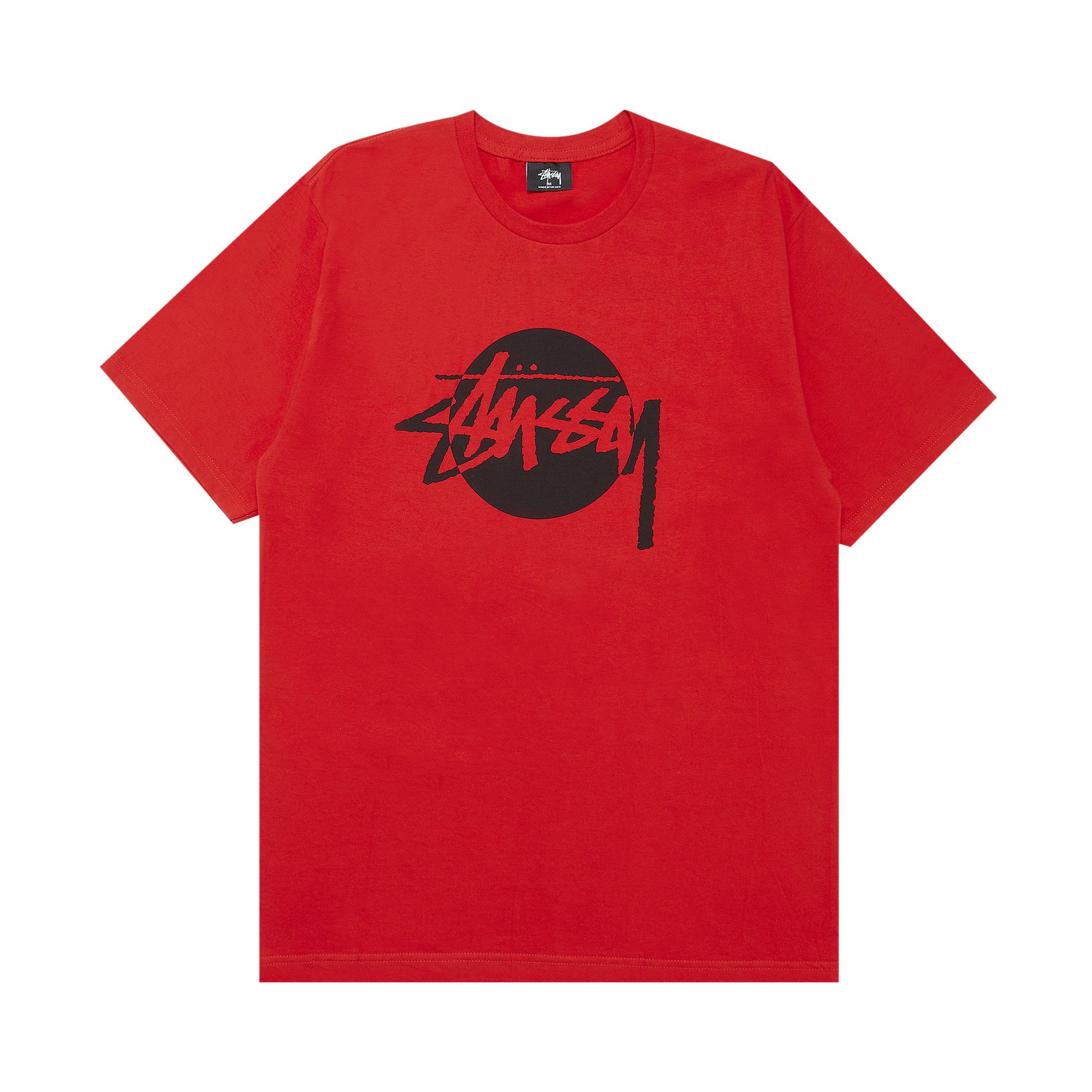 Red stussy shop t shirt