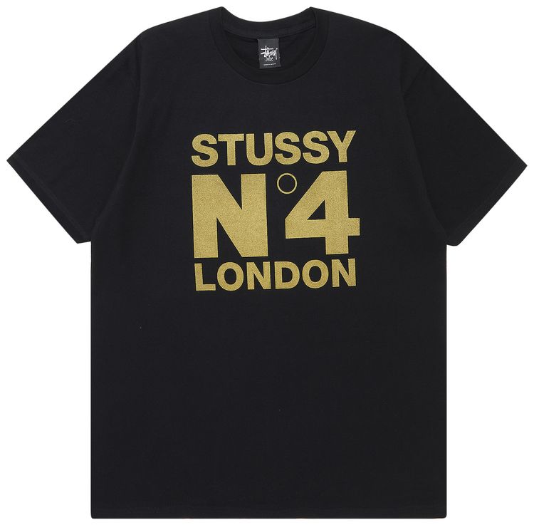 Stussy No 4 London Tee Black