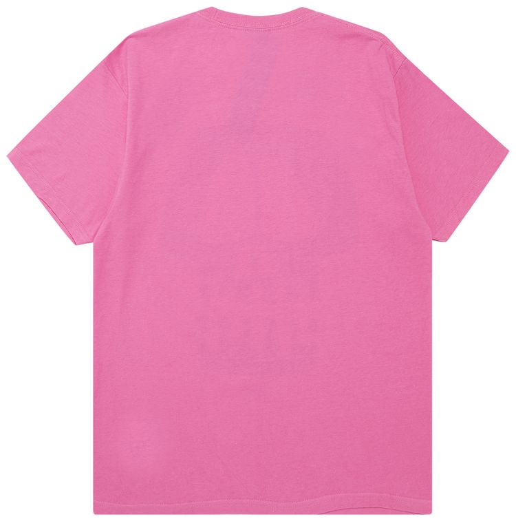 Stussy Static Skull Tee Pink
