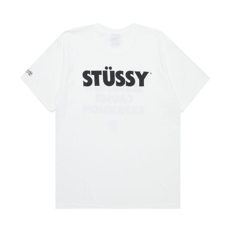 Stussy Constant Elevation Causes Expansion Tee White