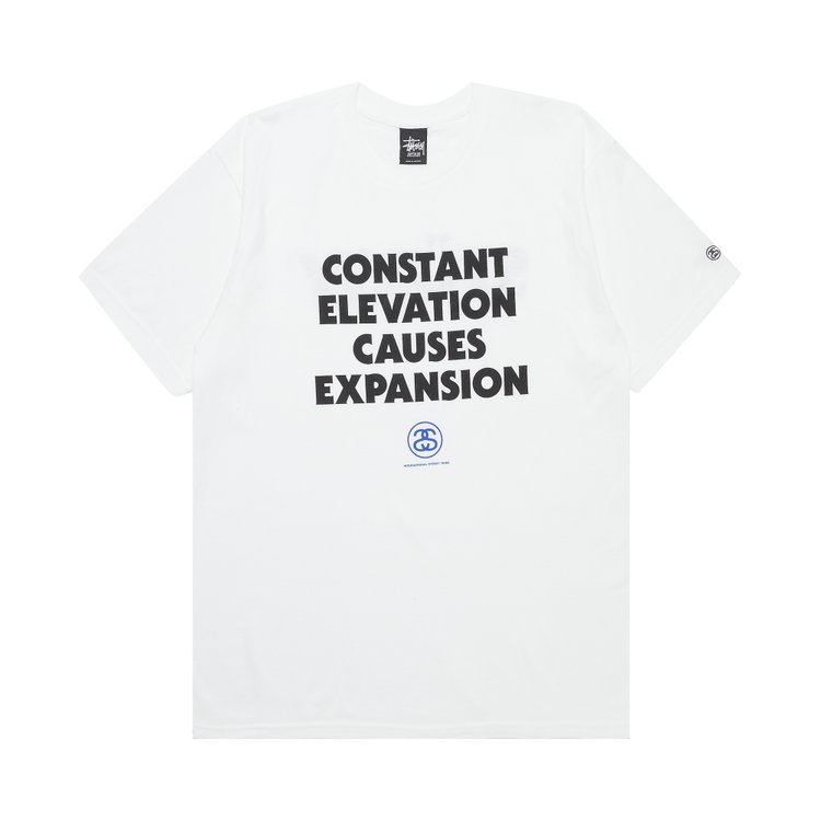 Stussy Constant Elevation Causes Expansion Tee 'White'
