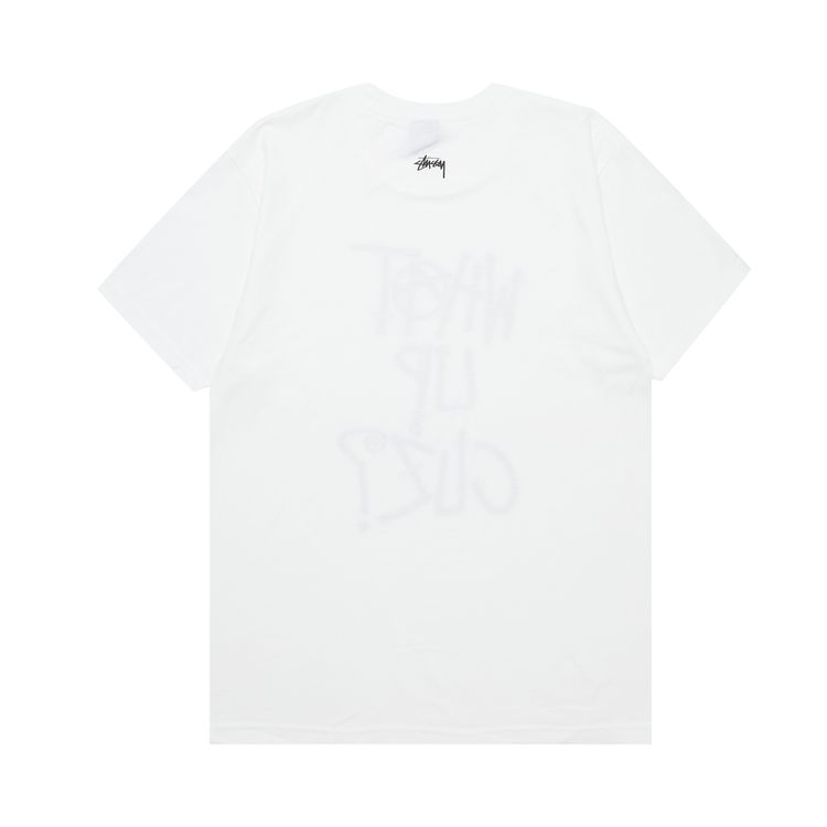 Stussy What Up Cuz Tee White