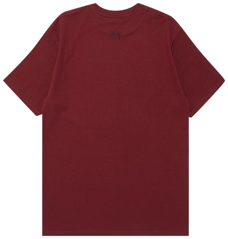 Stussy What Up Cuz Tee Wine