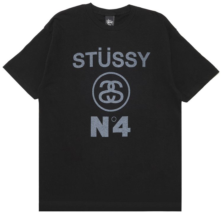 Stussy N4 Tee Black