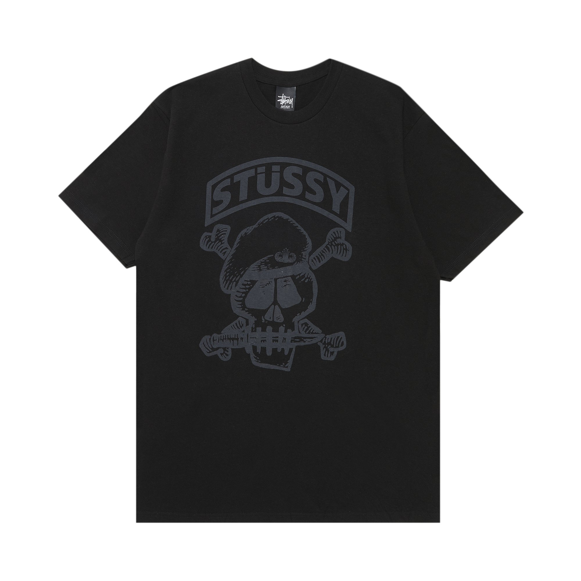 Buy Stussy Captain Skull Tee 'Black' - 0535 100000103CKT BLAC | GOAT